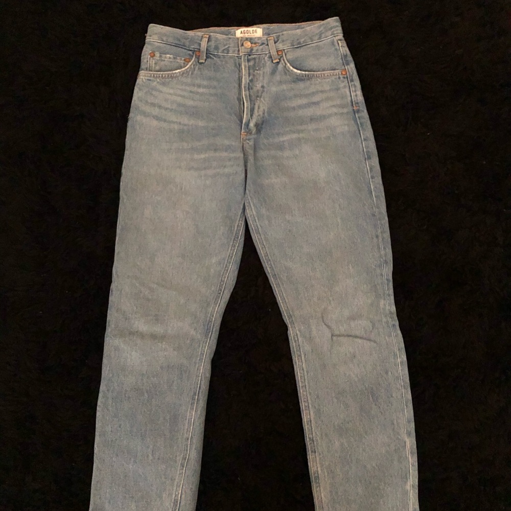 Agolde Light Blue Women Jeans